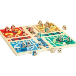 Vilac Gänsespiel & Ludo Holz 7607