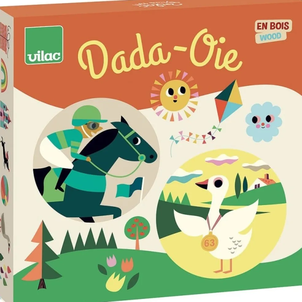 Vilac Gänsespiel & Ludo Holz 7607