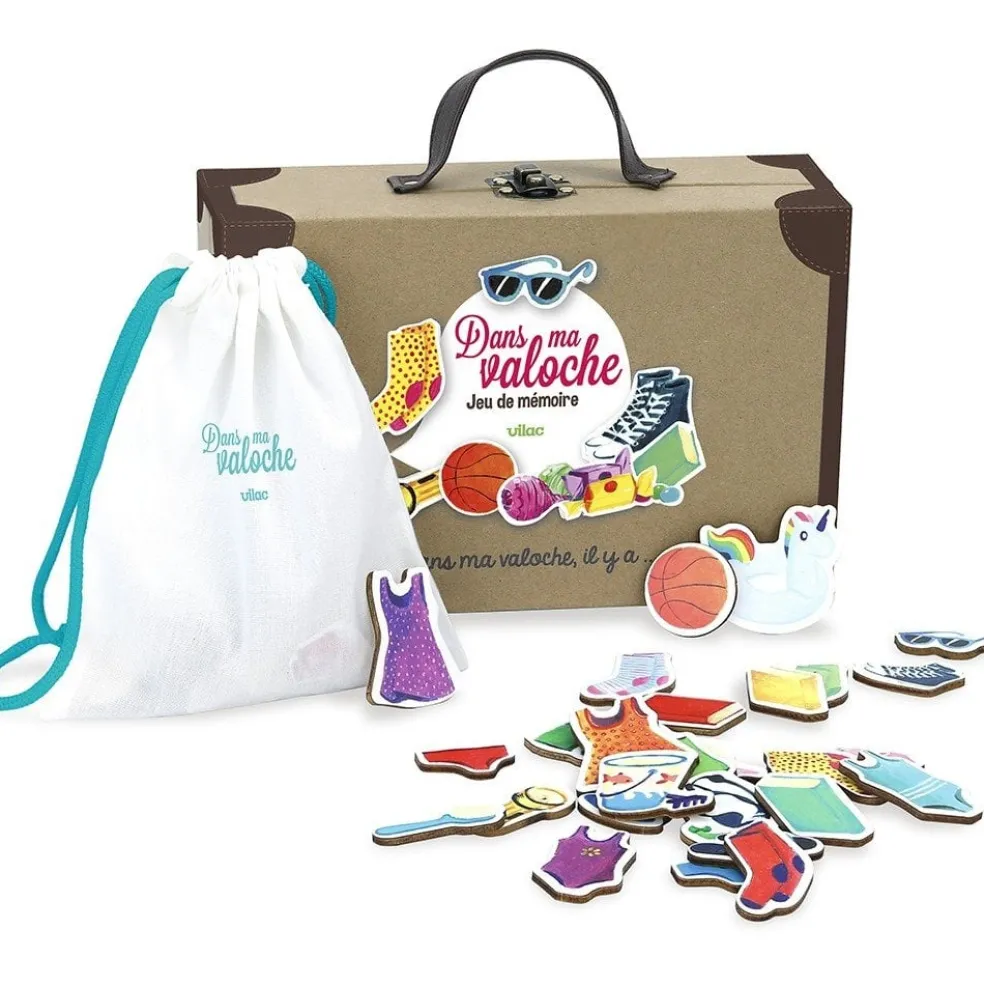 Vilac Memory-Spiel Im Koffer 2740