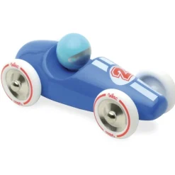 Vilac Rennwagen Holz Blau Groß 2247B