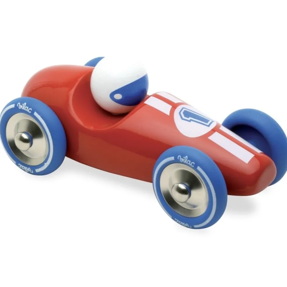Vilac Rennwagen Rot Holz Groß 2247R