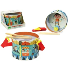 Vilac Trommel Metall Retro Ø 17,5 cm