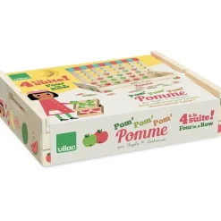 Vilac Vier gewinnt Holz Äpfel 7608