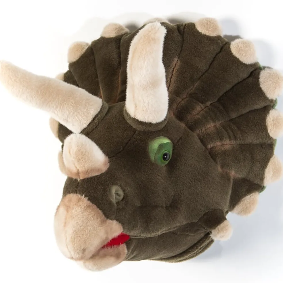 Wild and Soft Dinosaurier Plüschtierkopf Adam