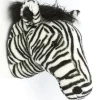 Wild and Soft Zebra Plüschtierkopf Daniel