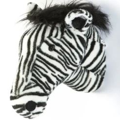 Wild and Soft Zebra Plüschtierkopf Daniel